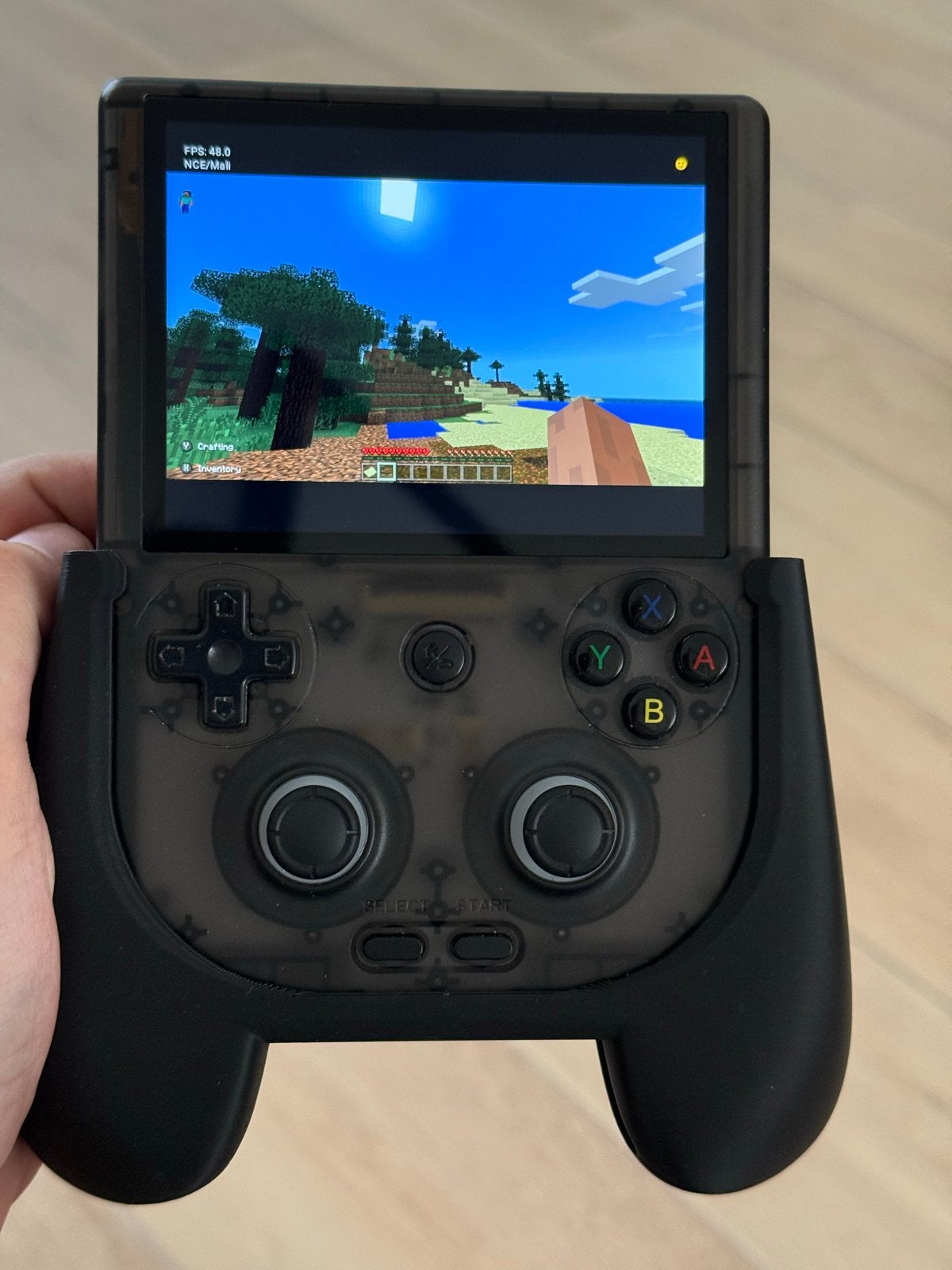 Anbernic RG406V + Comfort Grip & Games (PS2/PS Vita/Switch), Ophalen, Anbernic, Zo goed als nieuw