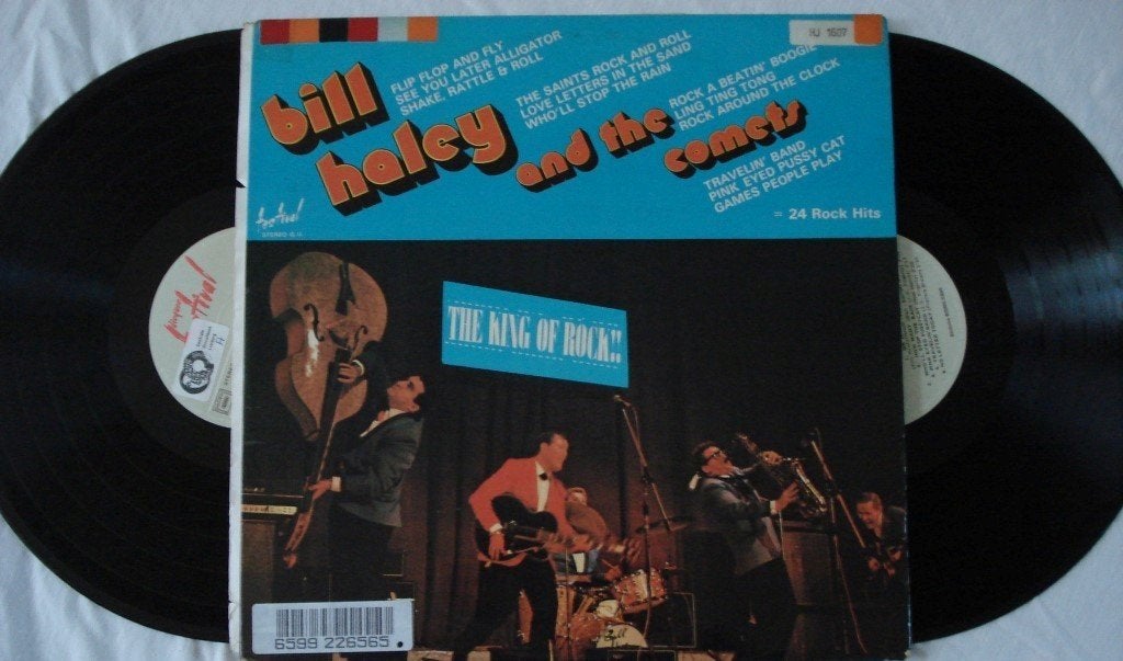 Bill Haley and the Comets - The king of the rock, Cd's en Dvd's, Vinyl | Rock, LP, Gebruikt, Ophalen of Verzenden, 12 inch