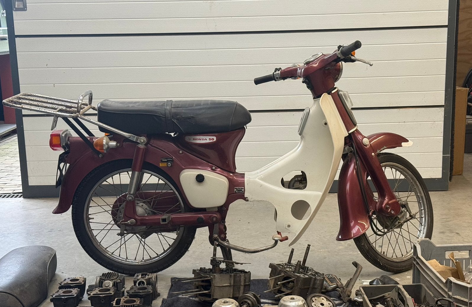 Honda C50, Ophalen, Overige merken