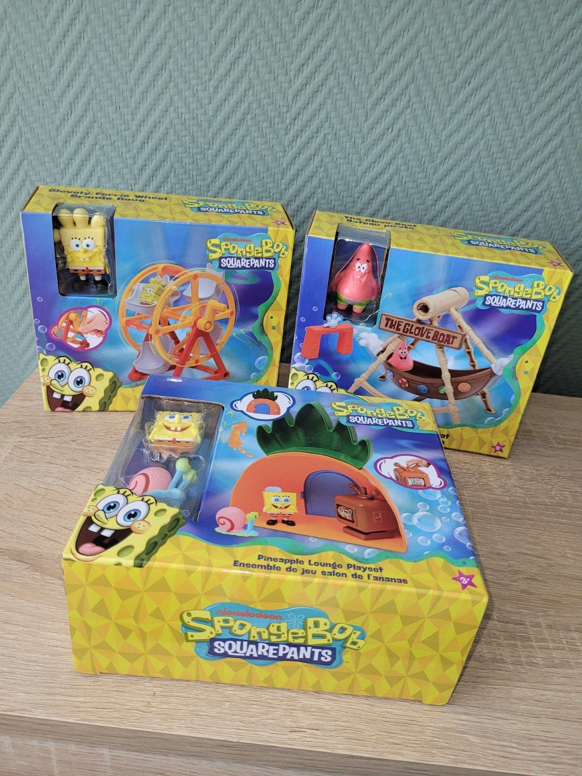 Nieuwe SpongeBob SquarePants Speelsets (3 stuks), Ophalen of Verzenden, Nieuw