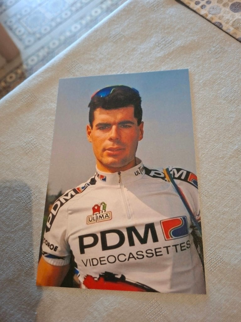 Foto (Repro) Peter Van Petegem / PDM 1992, Ophalen of Verzenden, Zo goed als nieuw, Overige sporten, Poster, Plaatje of Sticker
