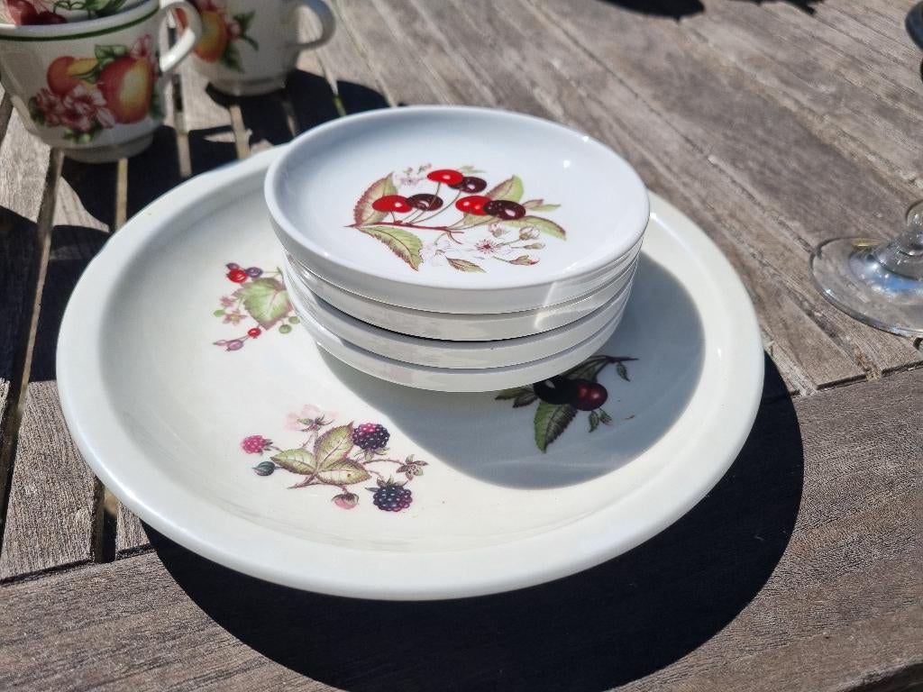 servies gebakstel (Schönwald Germany), Ophalen, Zo goed als nieuw, Aardewerk, Overige stijlen