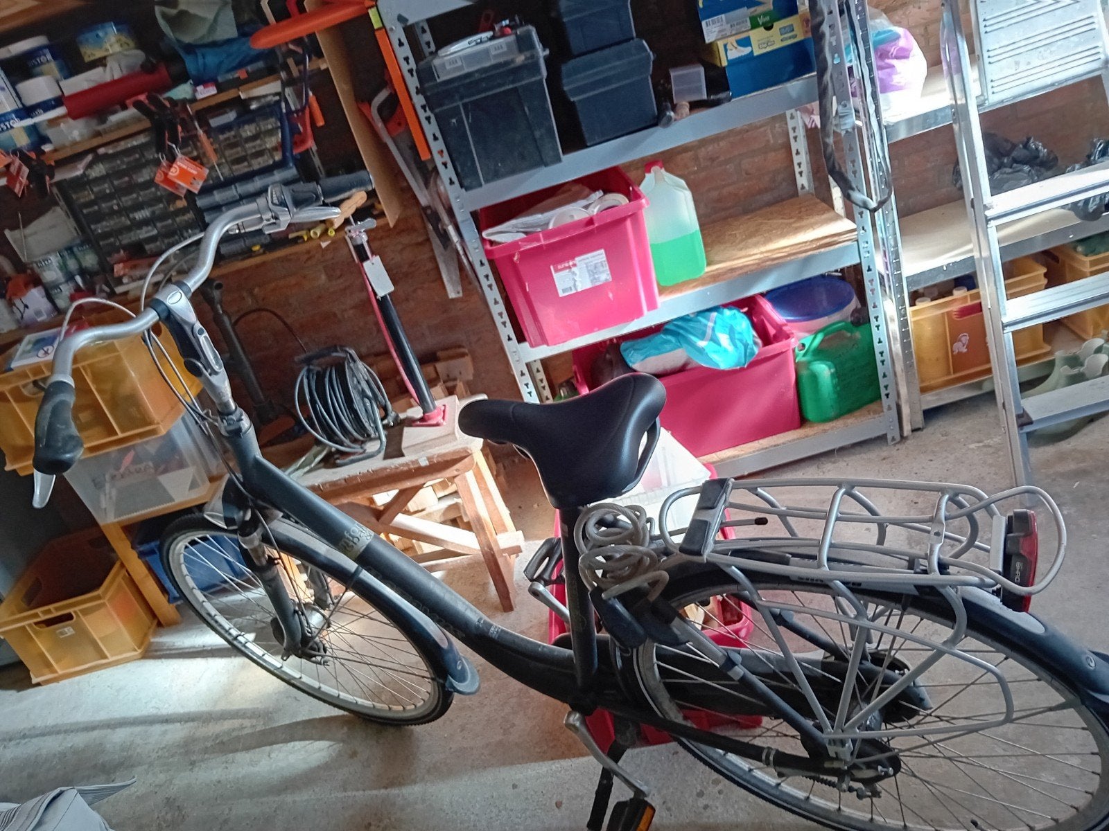Batavus fiets opknapper, Ophalen