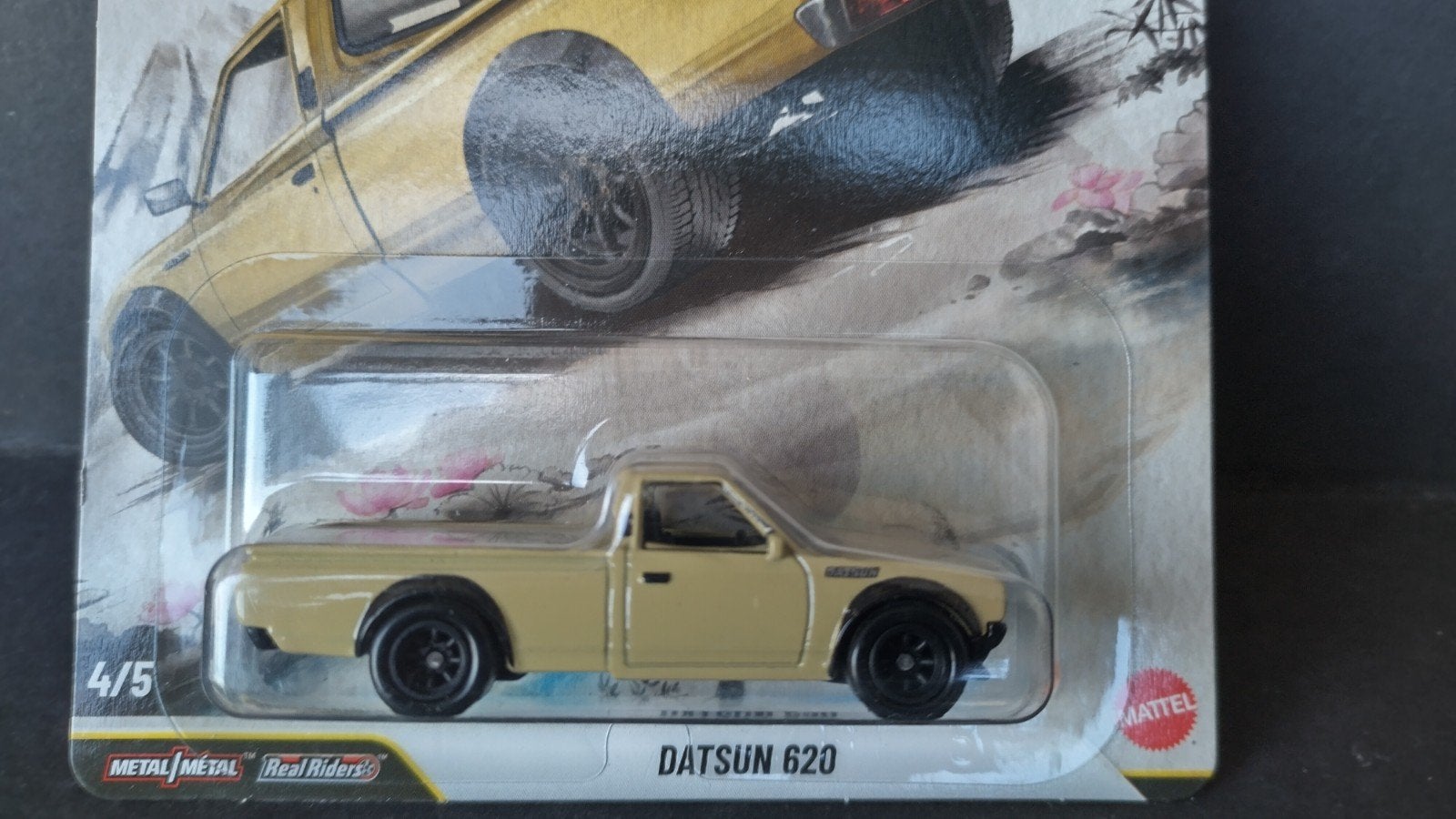 Datsun 620 Pick Up 1:64 Hotwheels Premium Pol, Auto, Verzenden, Nieuw, M