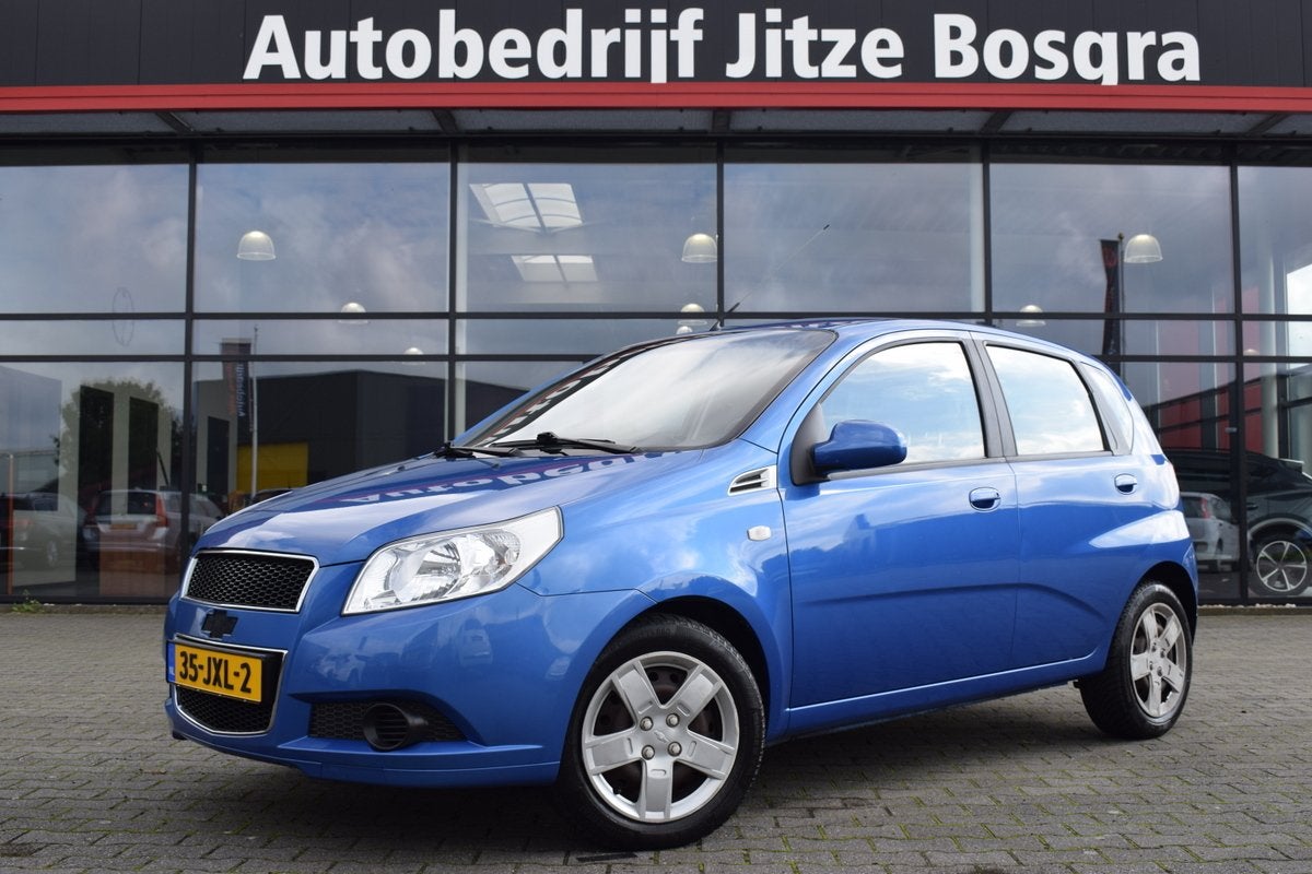 Chevrolet Aveo 1.2 16V LS 5Drs B-Clever Airco | Originele Au, Voorwielaandrijving, 4 cilinders, Met garantie (alle), Origineel Nederlands