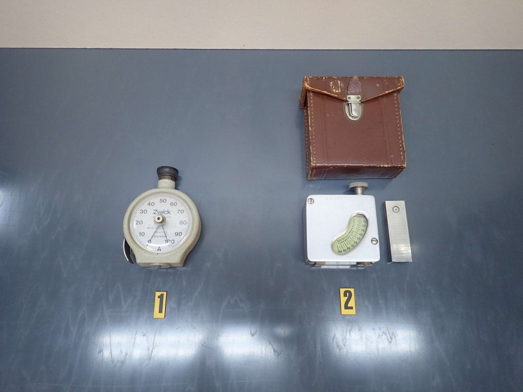 Zwick / Otto Wolpert Hardheidsmeter Shore A Hardheids tester, Doe-het-zelf en Verbouw, Meetapparatuur, Niet ingevuld, Gebruikt