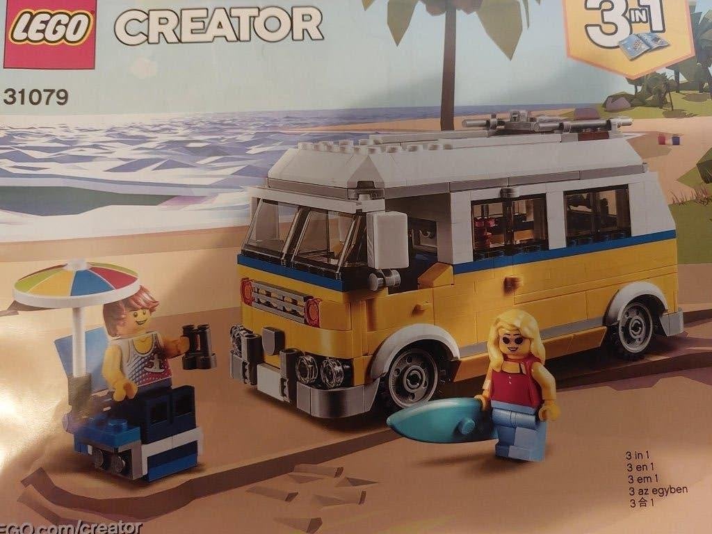 Lego Creator 31079 - Zonnig surferbusje, Verzenden, Lego, Zo goed als nieuw, Inclusief instructies