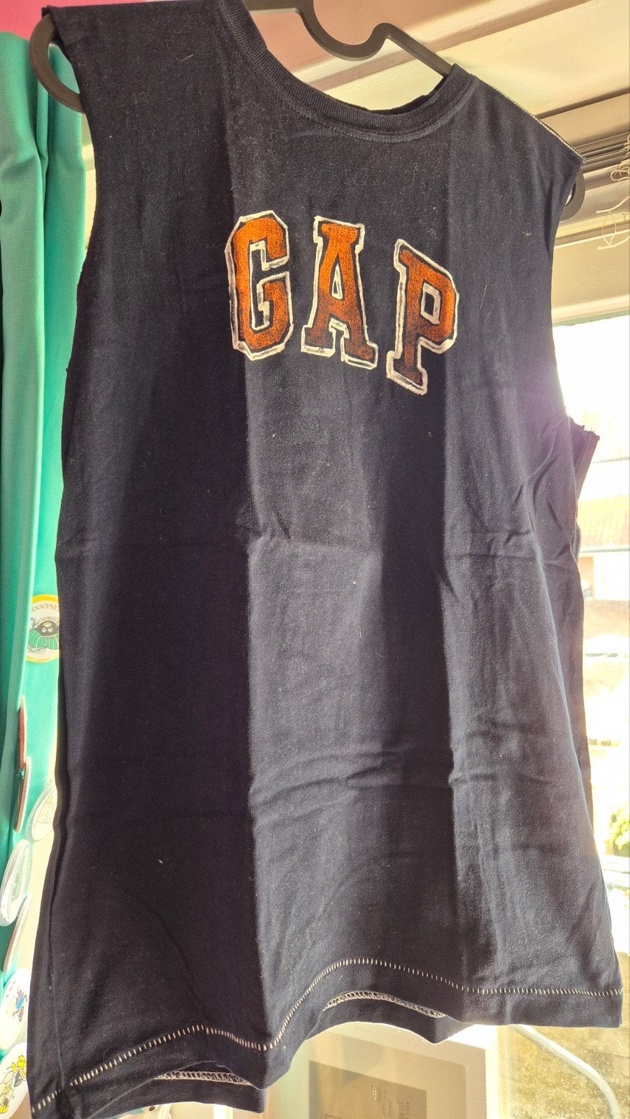 GAP Mouwloos T-shirt Blauw  XL, Ophalen of Verzenden, GAP, Blauw, Maat 56/58 (XL)