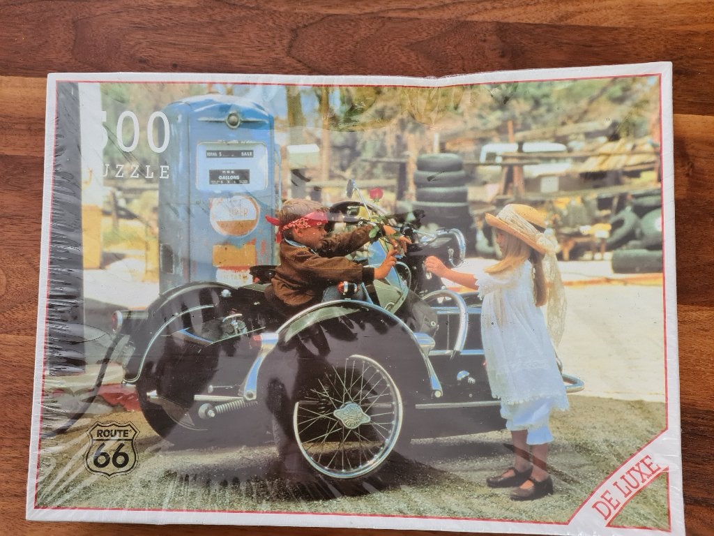 Route 66.              Puzzel.   500 Stukjes., Ophalen of Verzenden, 500 t/m 1500 stukjes, Nieuw, Legpuzzel