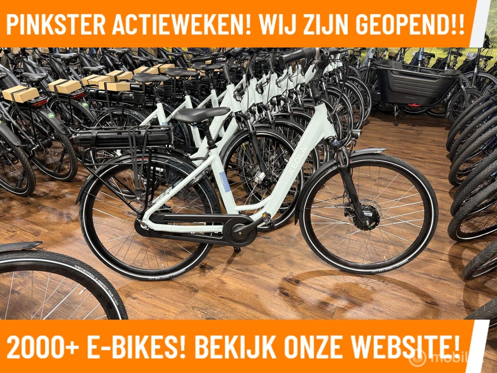 Keola Connect MEGA DEALS voorwiel motor MAGAZIJN OPRUIMING, Fietsen en Brommers, Elektrische fietsen, 59 cm of meer, Nieuw, Overige merken
