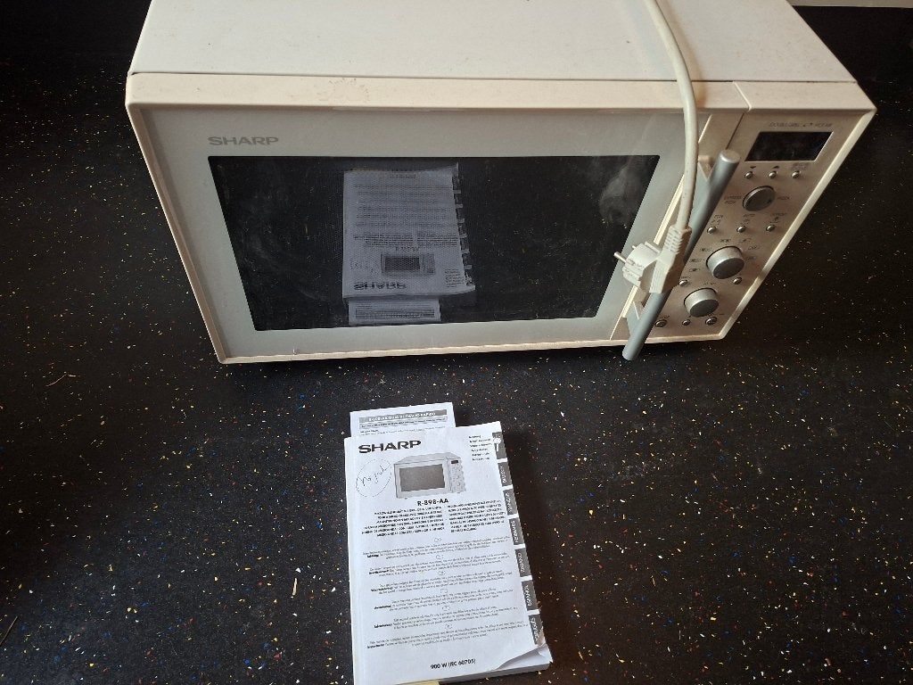 Sharp Magnetron R-216-AA - Gebruikt maar functioneel, Ophalen, Gebruikt, Magnetron, 45 tot 60 cm