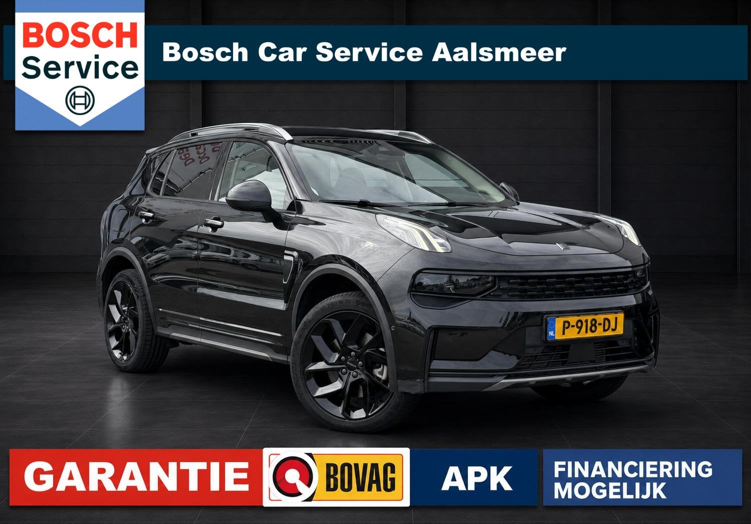 Lynk & Co 01 1.5/Pano/NaviCamera/BlackStyle, Automatische klimaatregeling, Stof, Euro 6, Bedrijf