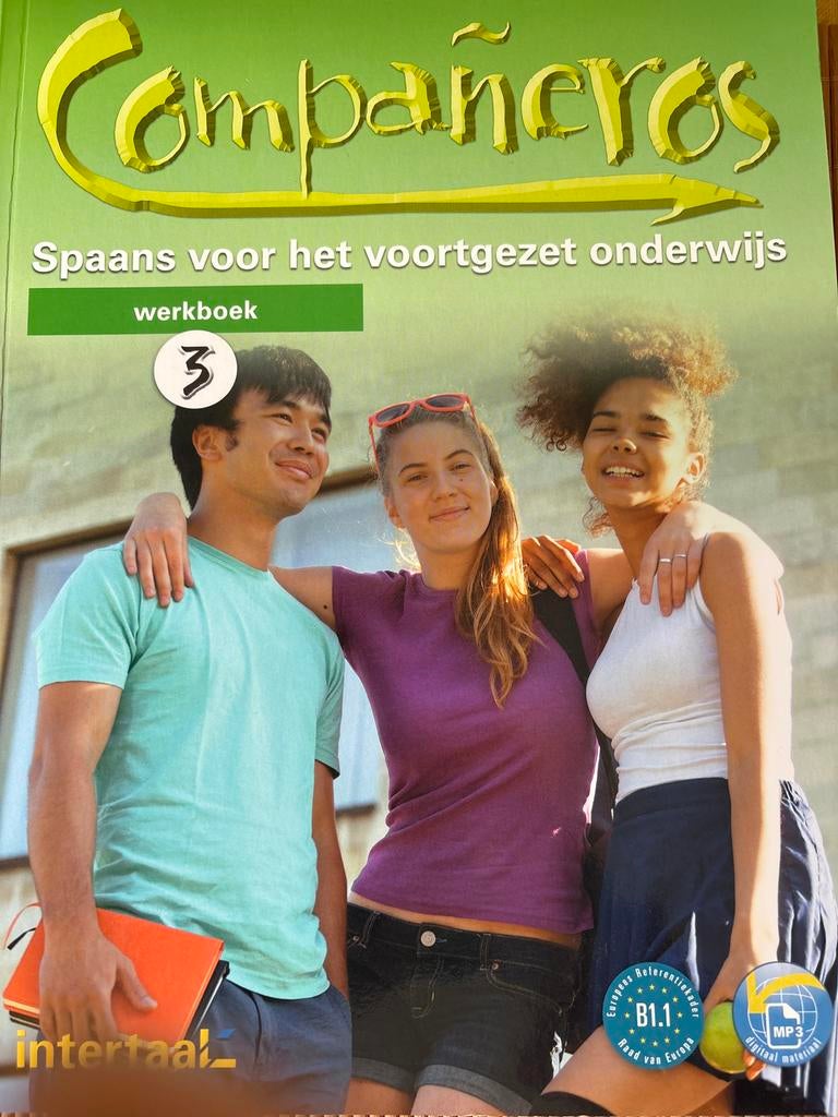 Compañeros Spaans werkboek 3 - Voortgezet Onderwijs, Ophalen of Verzenden, Nieuw in verpakking