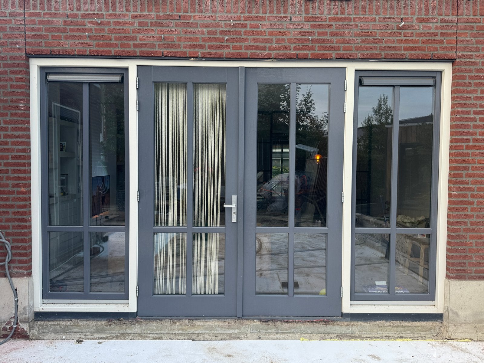 Set van 3 buitendeuren, Ophalen, Gebruikt, Buitendeur, Hout