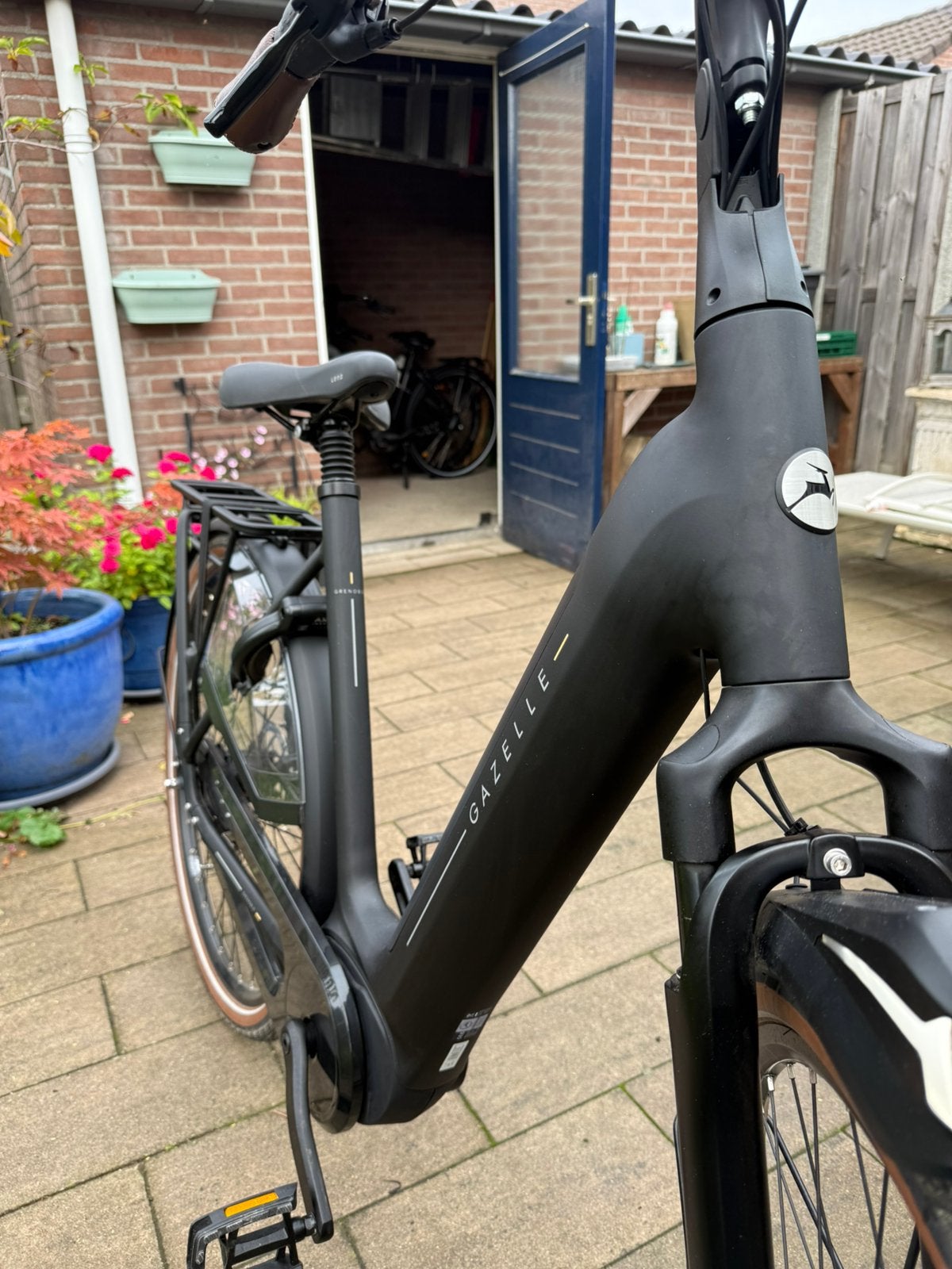 Gazelle Grenoble c8 Hmb bosch smartsystem, Ophalen, Zo goed als nieuw, 50 km per accu of meer, 55 tot 59 cm