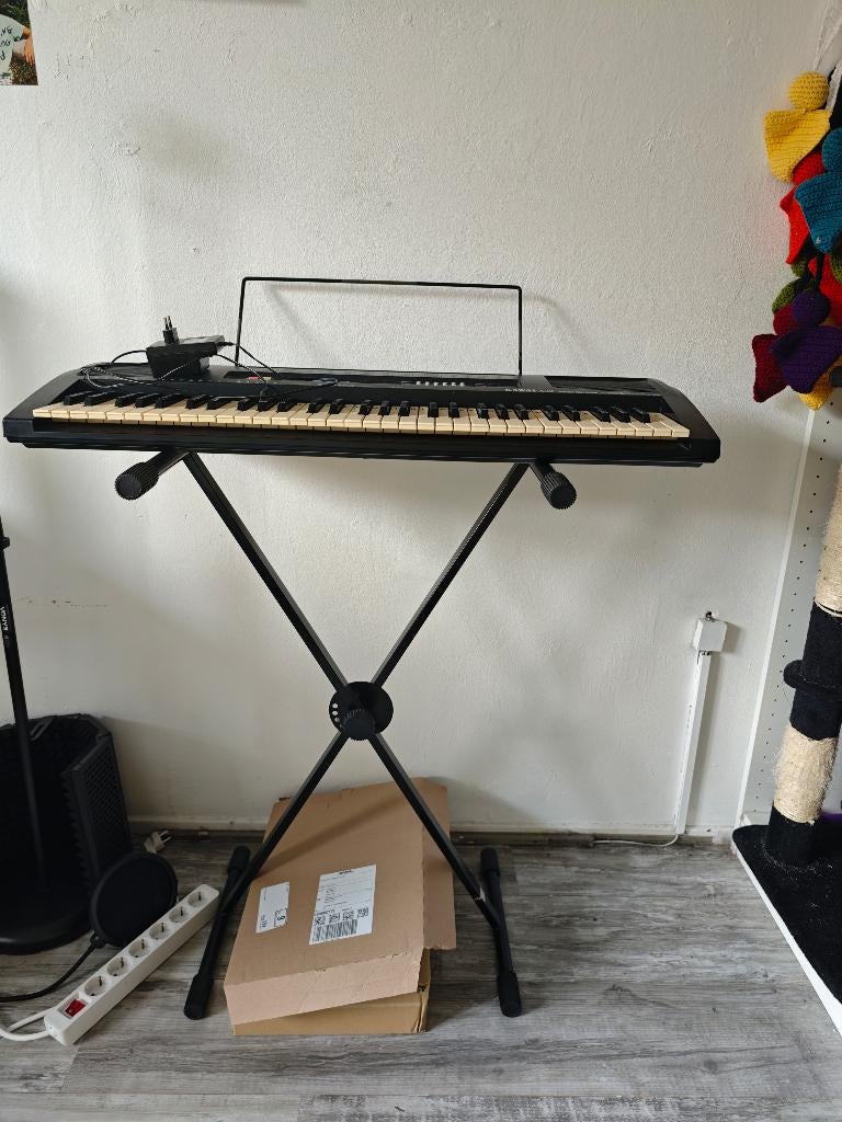 kawai x30 touch response keyboard, Aanslaggevoelig, Ophalen, Overige merken, 61 toetsen