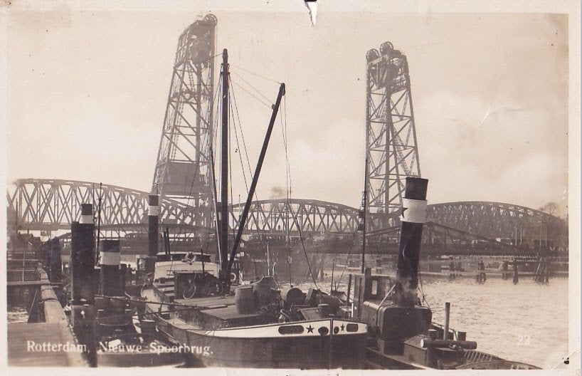Rotterdam. N0 2 ( 12 x Schepen -  Haven), Ophalen of Verzenden, 1960 tot 1980, Gelopen, Zuid-Holland