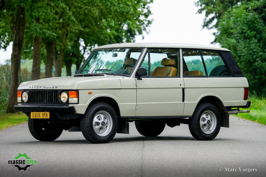 Land Rover Range Rover, Lederen bekleding, Beige, Bedrijf, Handgeschakeld