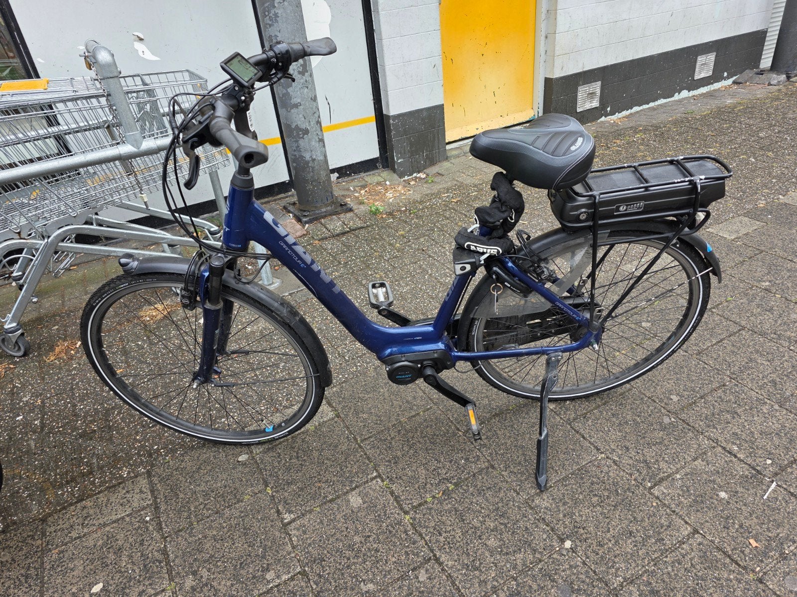 giant grandtour e+ met zeer goede accu, Fietsen en Brommers, Elektrische fietsen, 51 tot 55 cm, Ophalen, Zo goed als nieuw, Overige merken