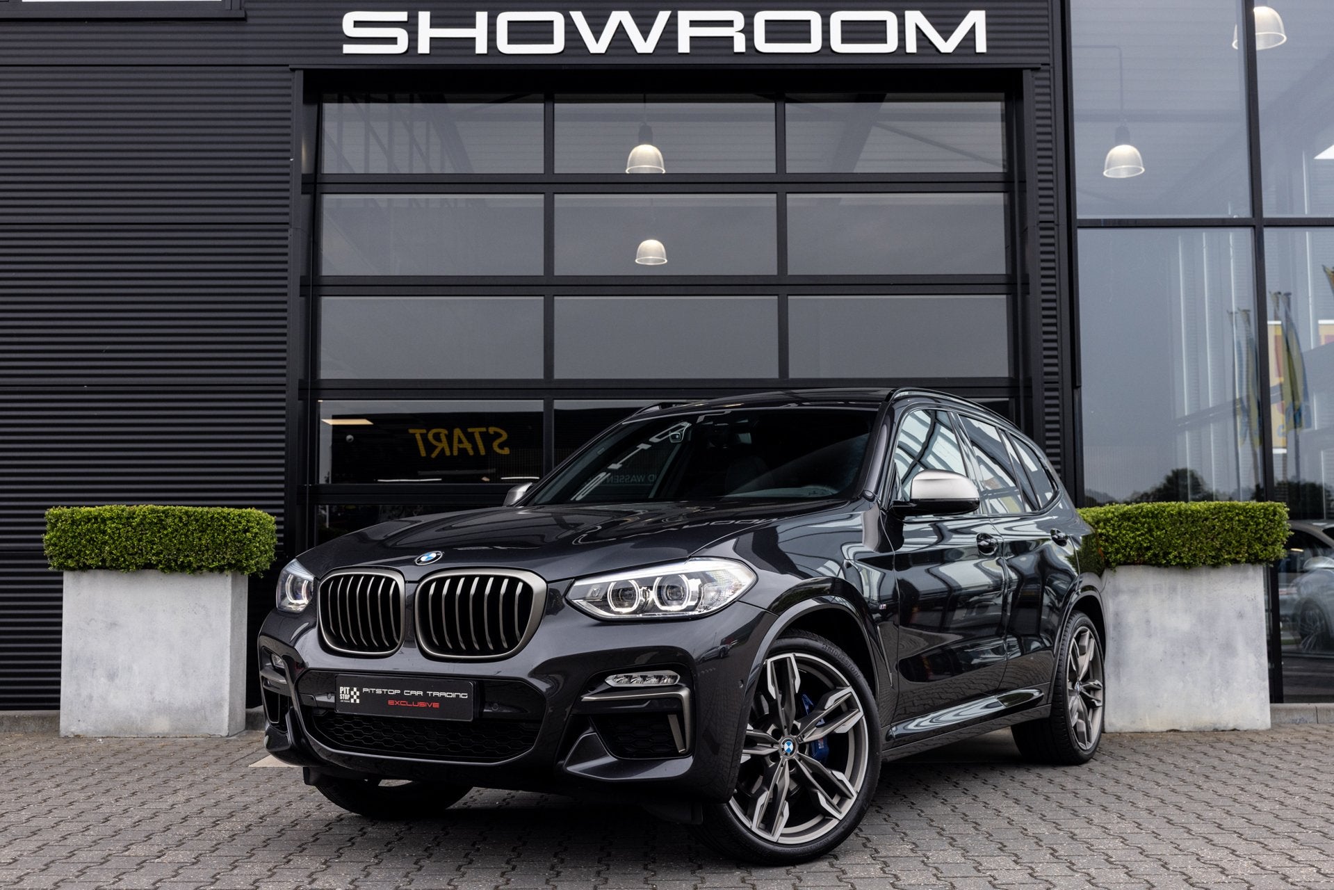 BMW X3 M40i xDrive High Executive, Pano, Trekhaak, H&K audio, Auto's, Automaat, Gebruikt, Leder, Bedrijf