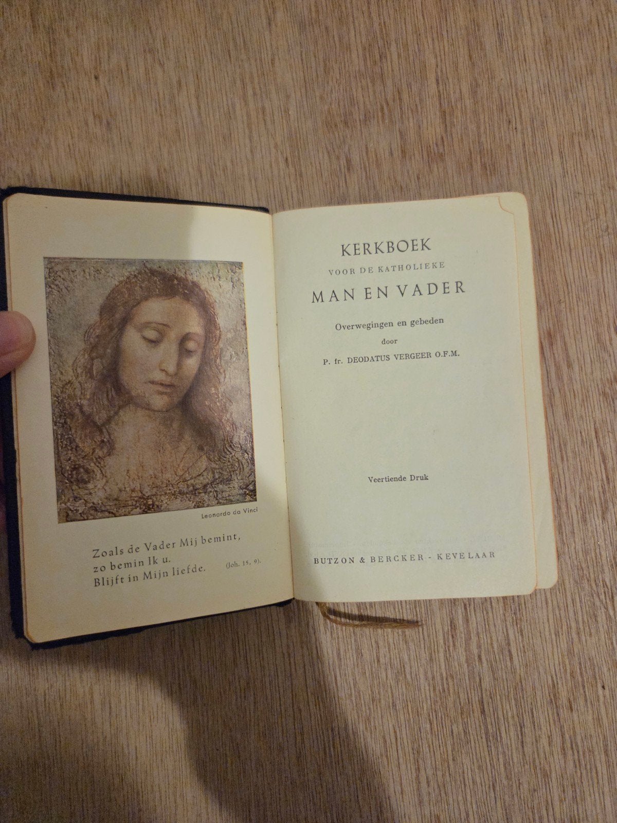 Kerkboek, Ophalen of Verzenden, Gebruikt, Kaart of Prent