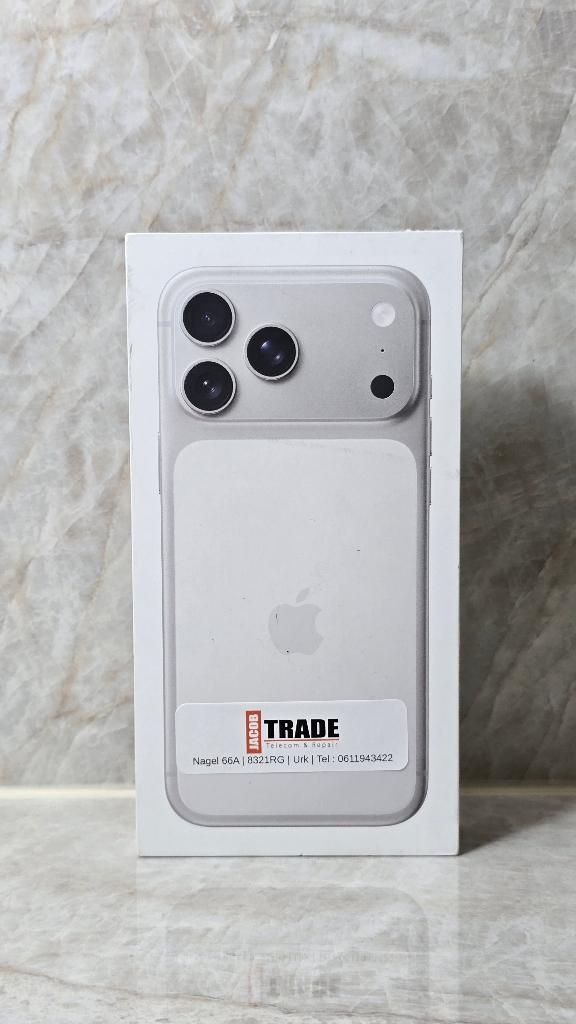 Apple iPhone 17 Pro Max 512GB Zilver, 512 GB, Overige modellen, ., Ophalen of Verzenden