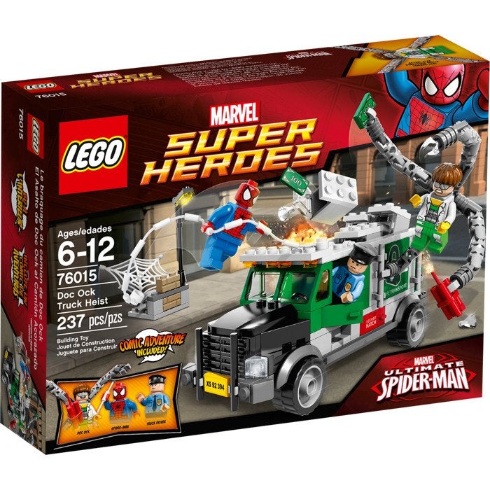 Lego doc ock truck heist, lego super heroes, Compleet, Overige thema's, Lego, Ophalen of Verzenden