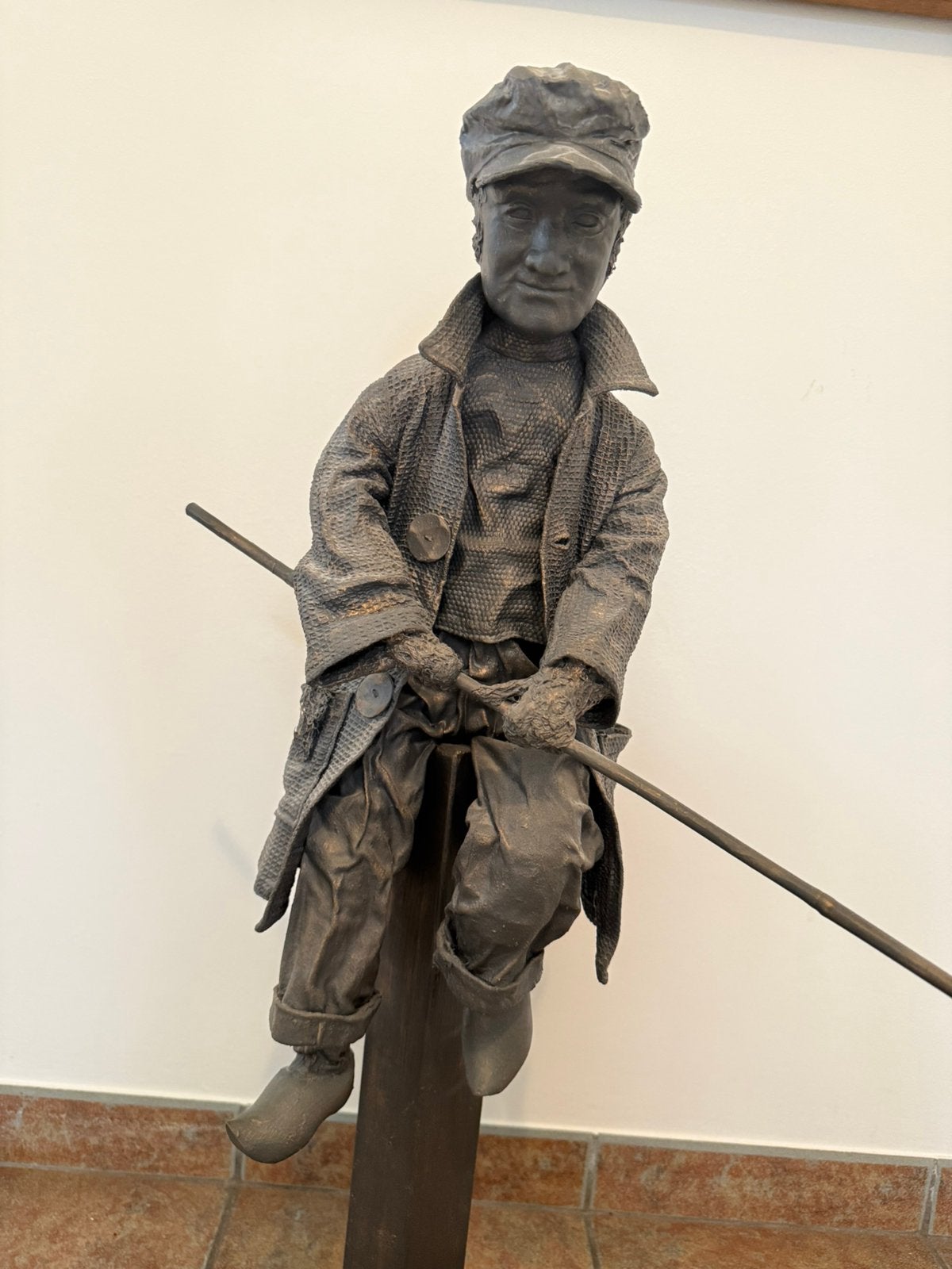 Beeld visser, Ophalen, Gebruikt, Groter dan 1:35, Figuur of Figuren