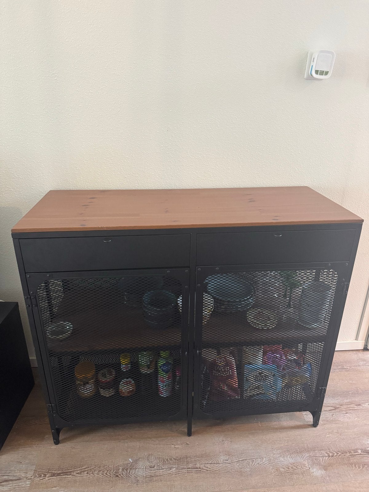 IKEA FJÄLLBO Kast met lades en deuren, zwart, Ophalen, Gebruikt
