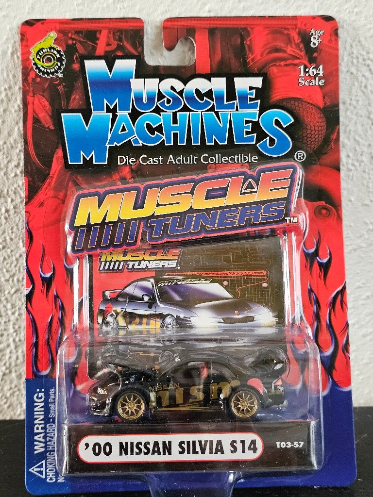 Muscle Machines Muscle Tuner Nissan Silvia S14 Chase!, Verzenden, Nieuw, Auto