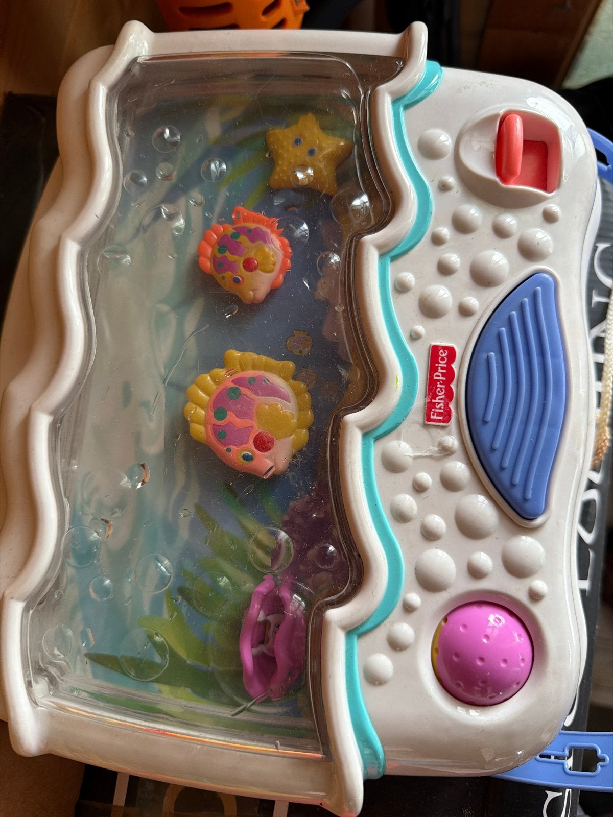 Fisher-Price Ocean Wonders Aquarium Wiegje Mobiel, Ophalen, Gebruikt, Overige typen, Met licht