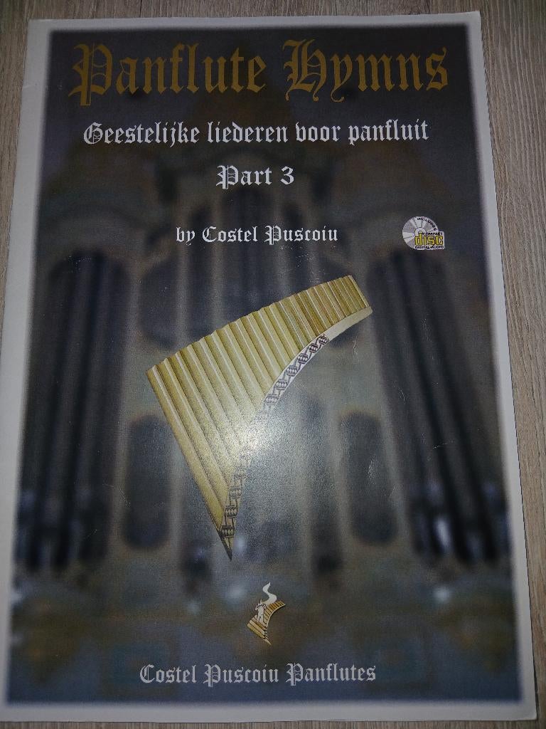 Panflute hymns geestelijke liederen voor panfluit deel 3, Boeken, Instrument, Ophalen of Verzenden, Zo goed als nieuw, Costel puscoiu