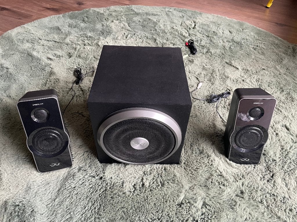 Speedlink Gravity Wave 2.1 Subwoofer Speaker System, Ophalen, Zo goed als nieuw, Audiokanaal 2.1, Speedlink