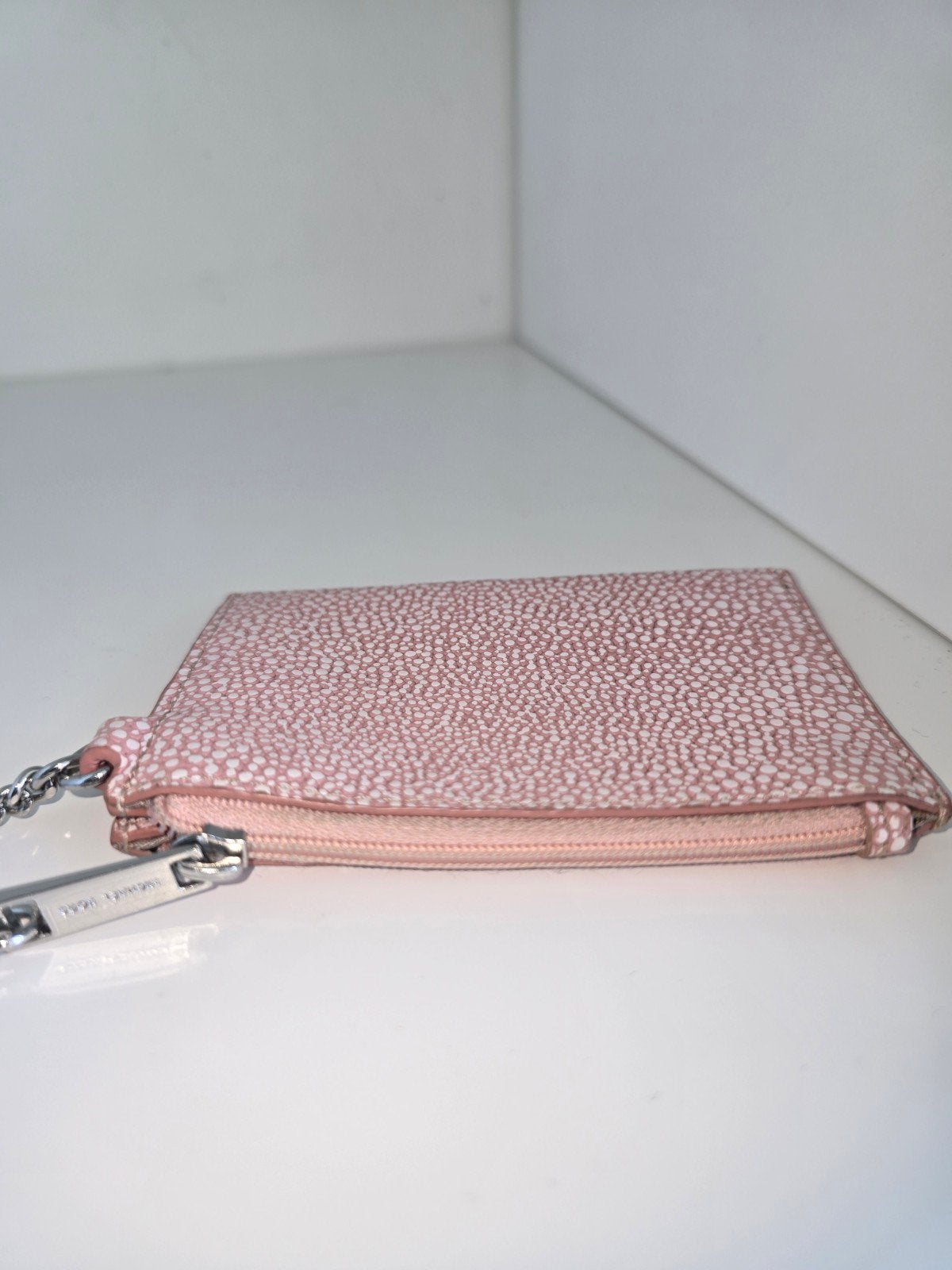 Michael Kors Roze Pasjeshouder met Ketting, Ophalen of Verzenden, Zo goed als nieuw, Roze, Overige merken