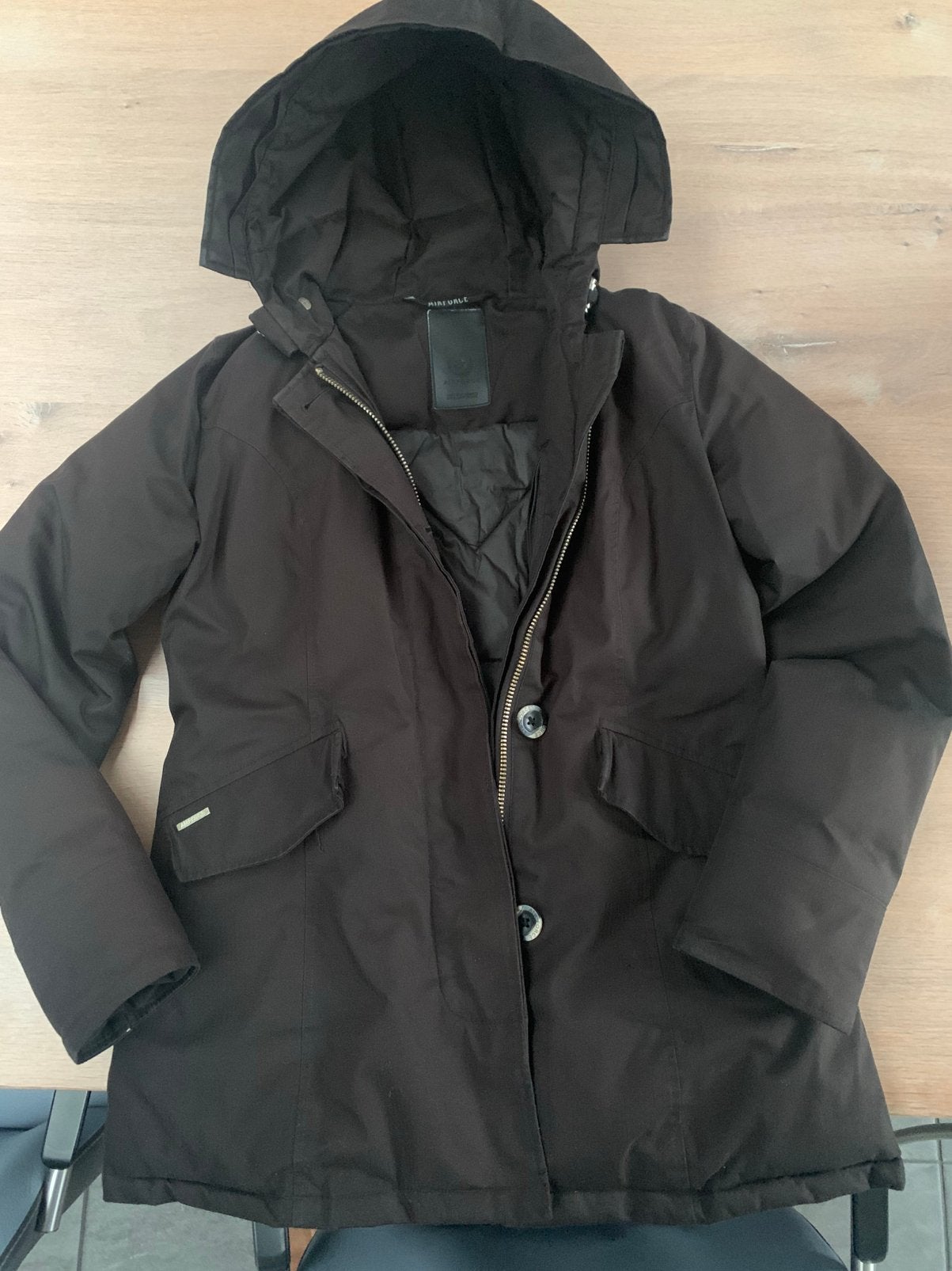 Airforce jas zwart, dames, maat S, Ophalen of Verzenden, Gedragen, Maat 36 (S), Zwart