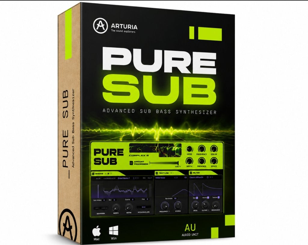 Arturia Pure SUB – Mac & Windows, Computers en Software, Ophalen of Verzenden, Nieuw, MacOS