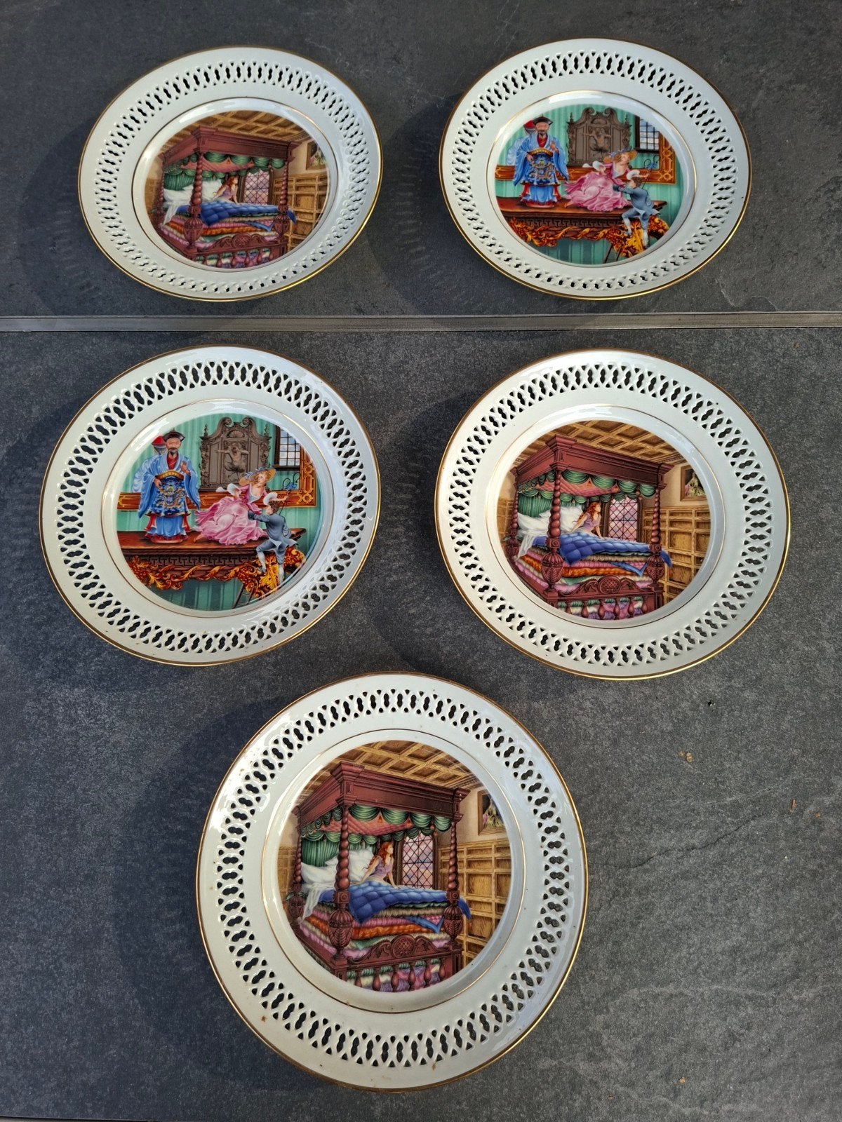 Hans Christian Andersen Collectie Wandborden - De Herderin, Antiek en Kunst, Ophalen of Verzenden