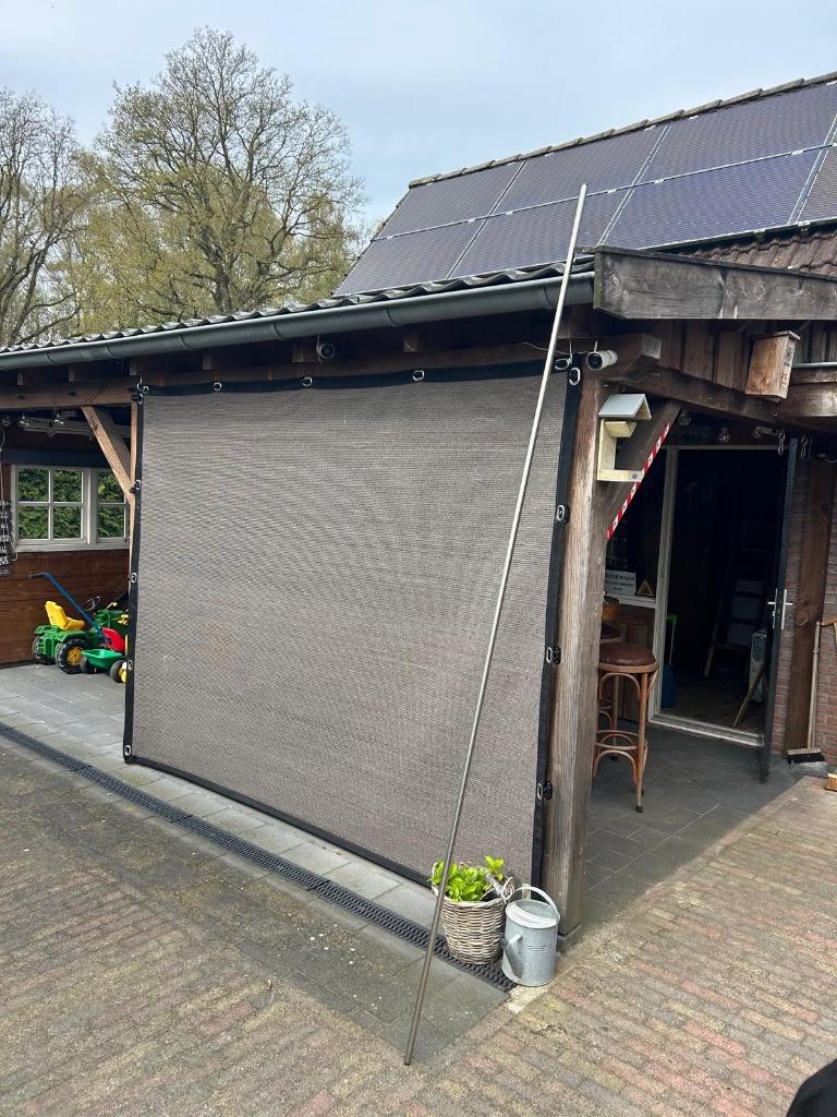 Winddoek, Tuin en Terras, Ophalen, Gebruikt