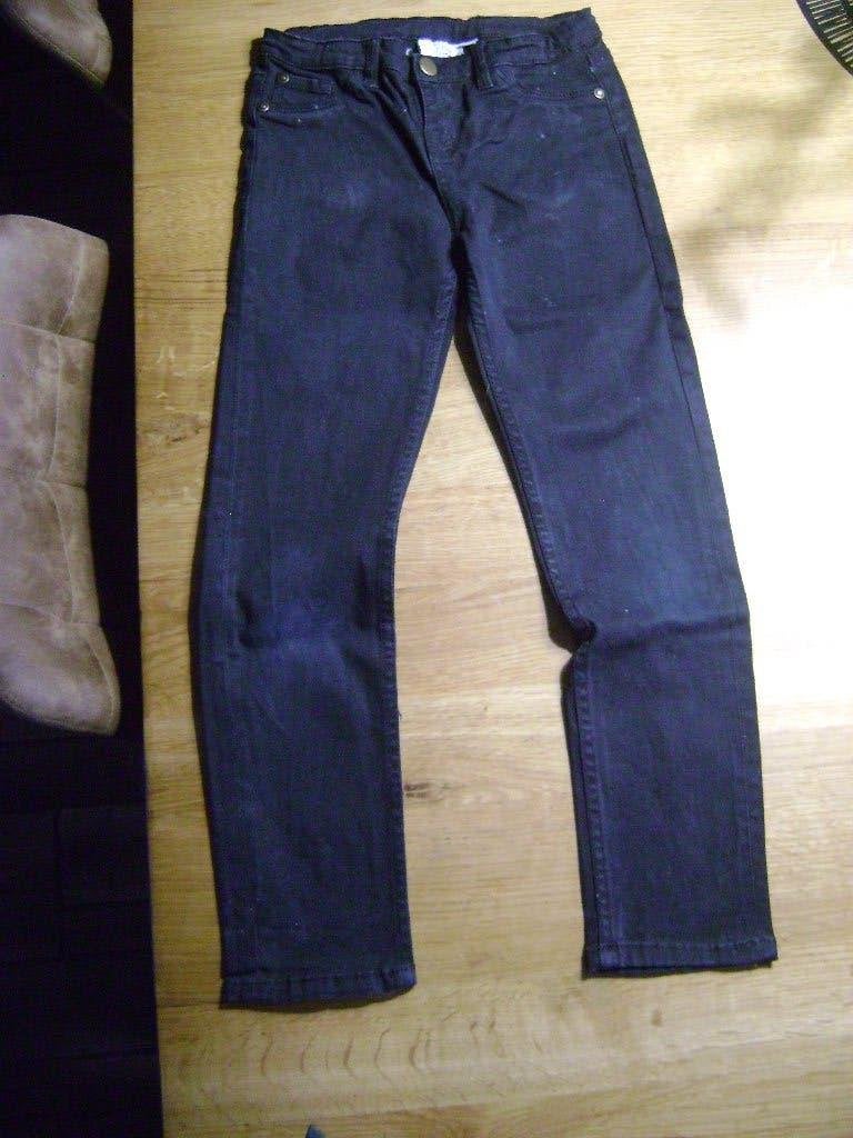 Blue Queen zwarte skinny jeans maat 128, Ophalen of Verzenden, Gebruikt, Meisje, Broek