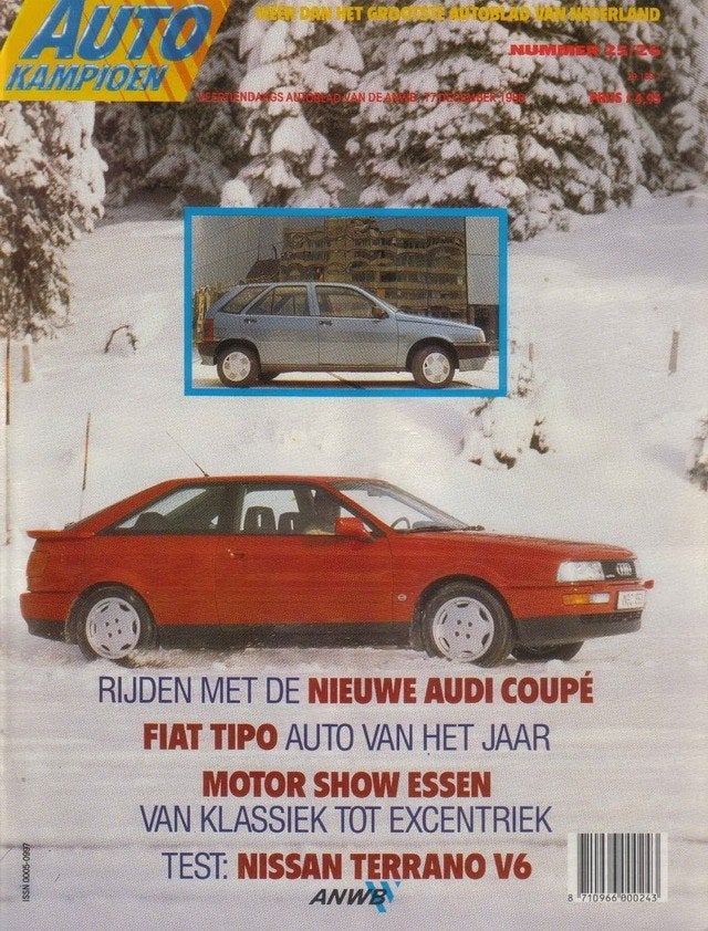 Autokampioen 25/26 1988 : Rover P6 - Audi Coupe - Nissan, Ophalen of Verzenden, Gelezen, Algemeen