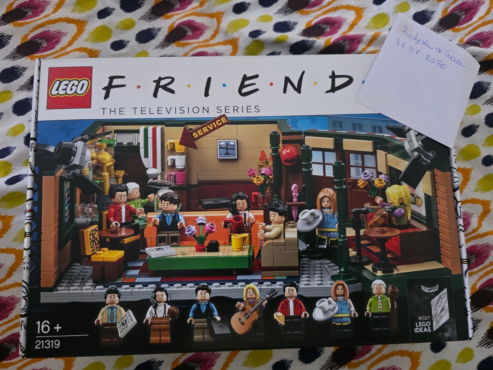 LEGO Ideas Friends The Apartments & Central Perk, Ophalen of Verzenden, Nieuw, Overige merken