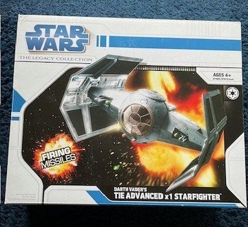 Star Wars Darth Vader Tie Fighter, Ophalen of Verzenden, Zo goed als nieuw, Actiefiguurtje
