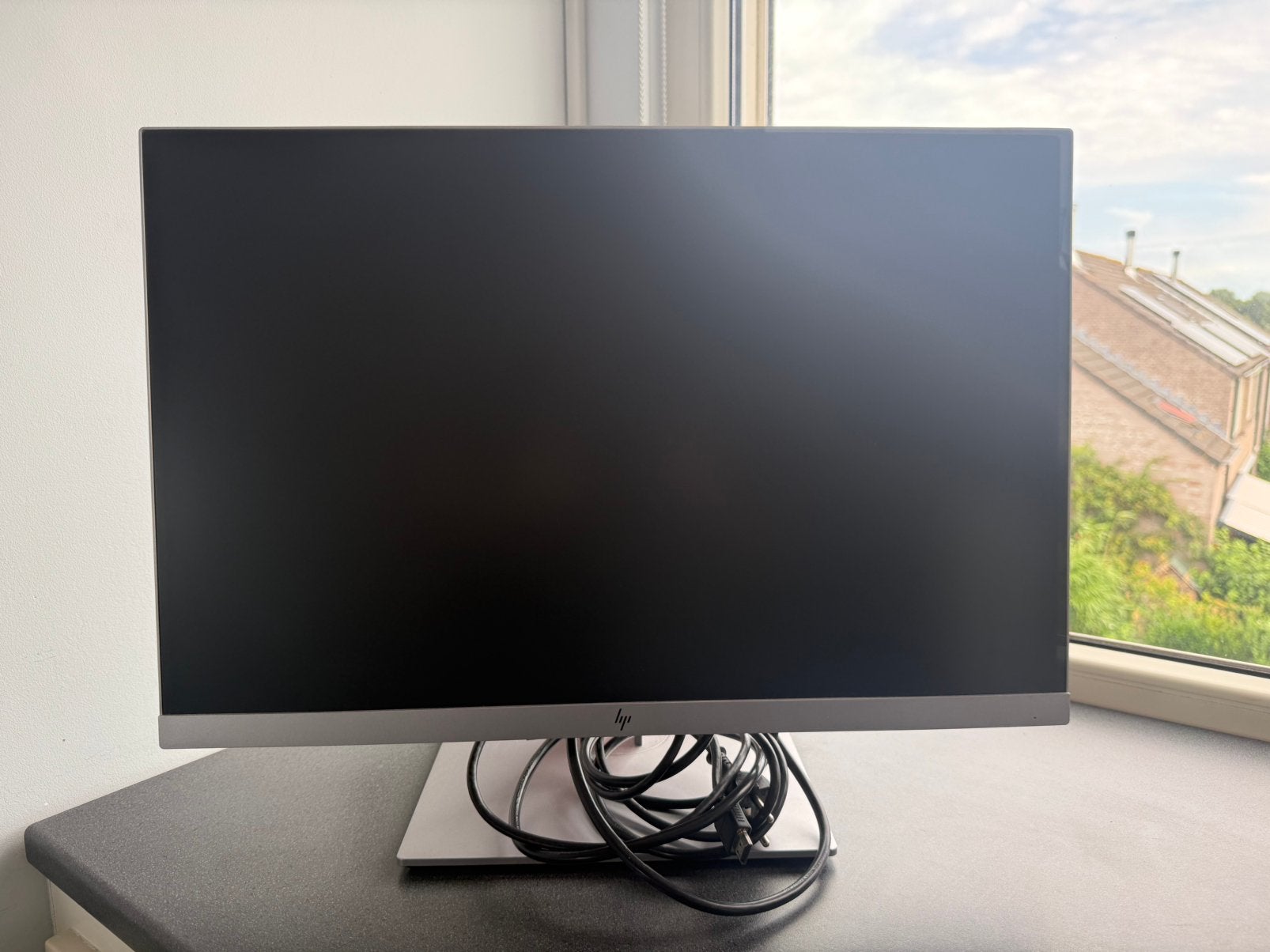 HP EliteDisplay E243i 24 inch monitor beeldscherm 1920x1080, Computers en Software, Ophalen, HDMI, IPS, In hoogte verstelbaar