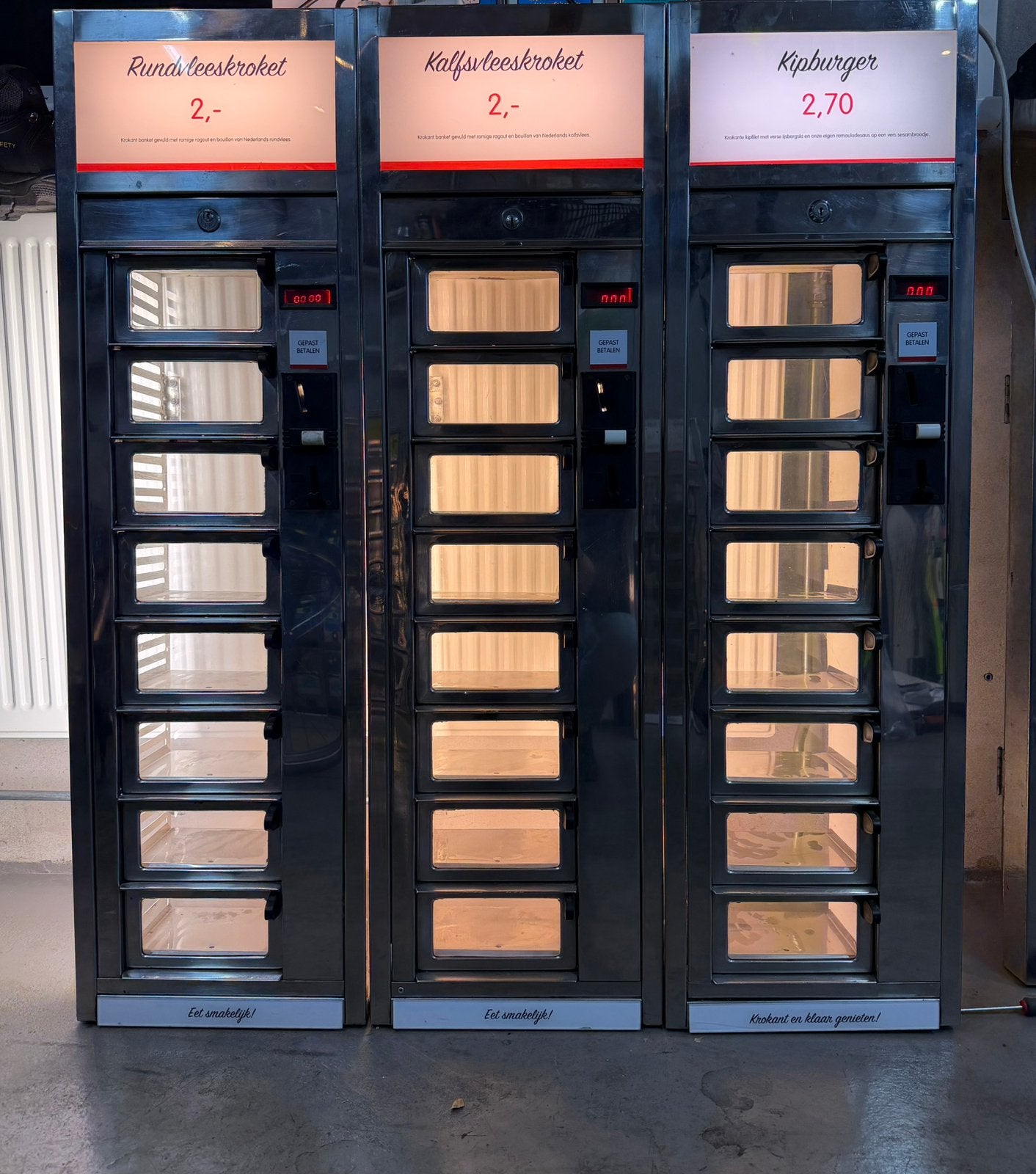 Snackautomaat automatiek snackmuur febo loketautomaat, Verzamelen, Ophalen, Gebruikt
