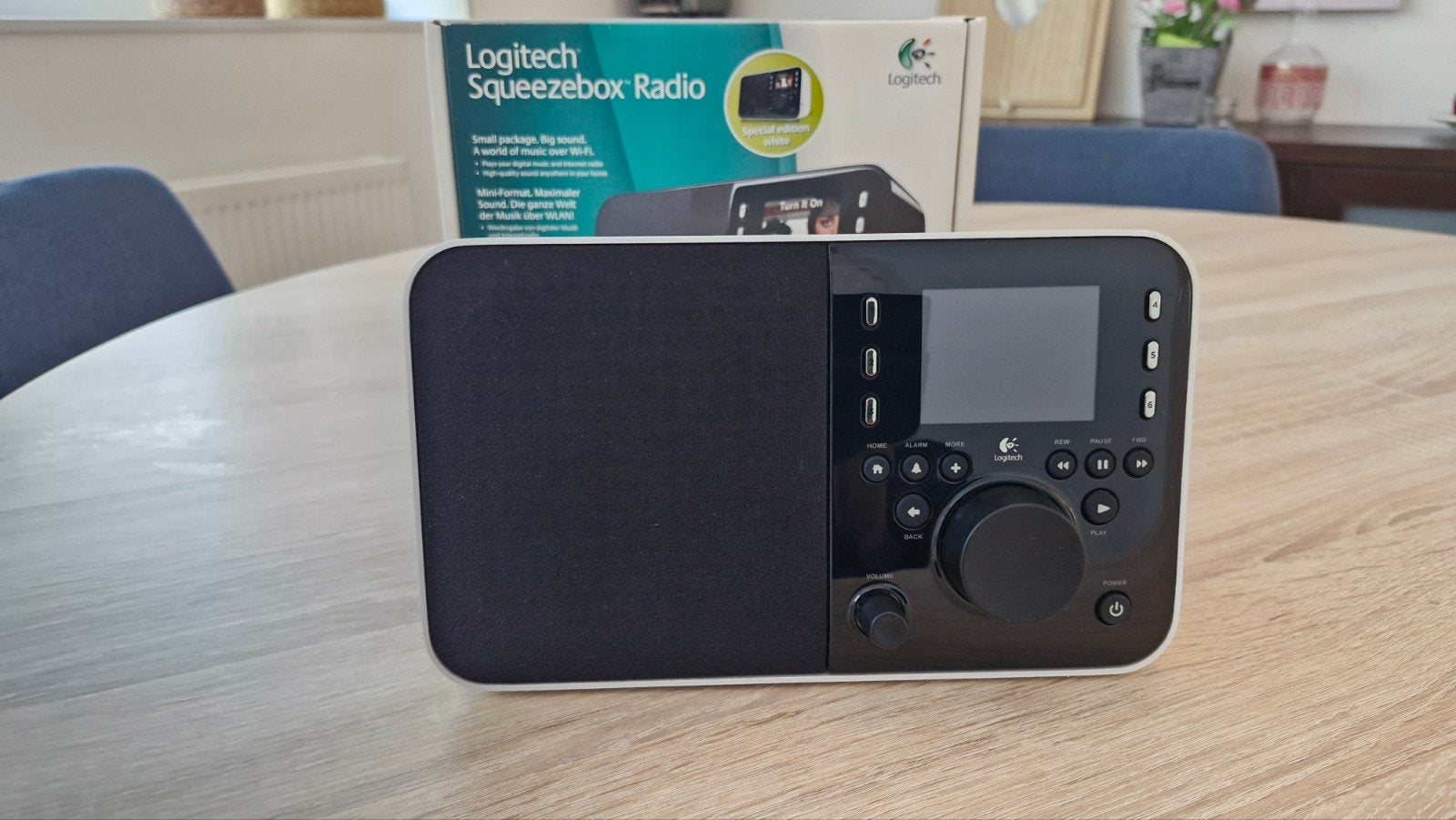Logitech Squeezebox Radio - Wit, Ophalen, Zo goed als nieuw, Radio