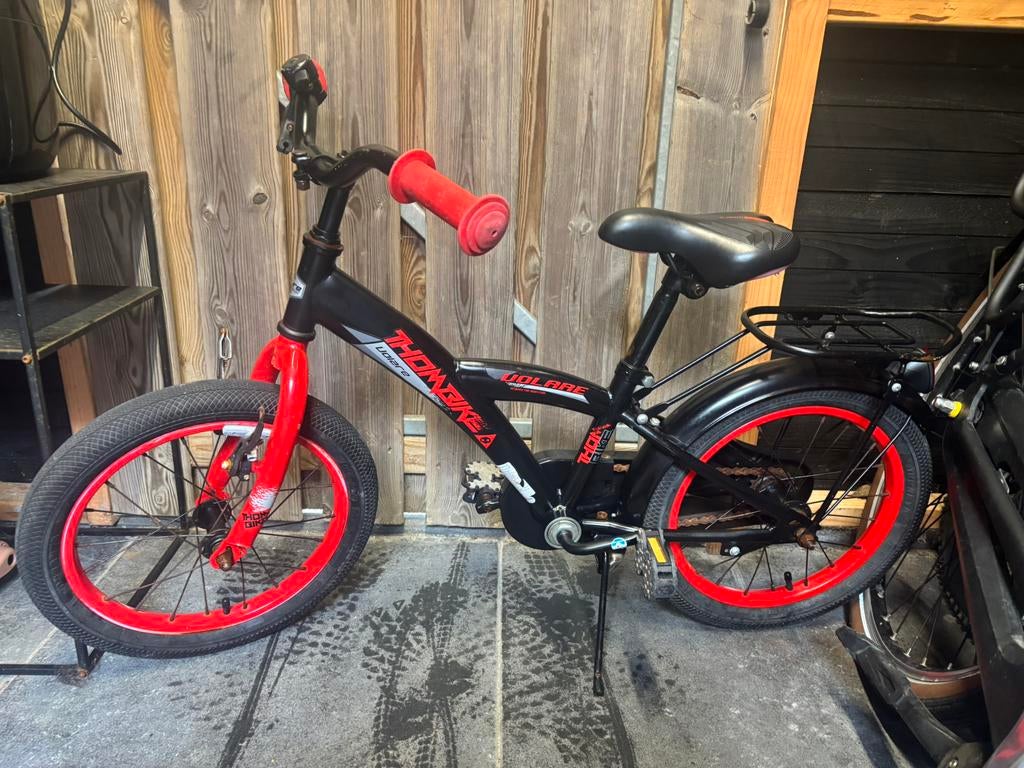 Kinder fiets 14 inch, Ophalen, Zo goed als nieuw, Minder dan 16 inch