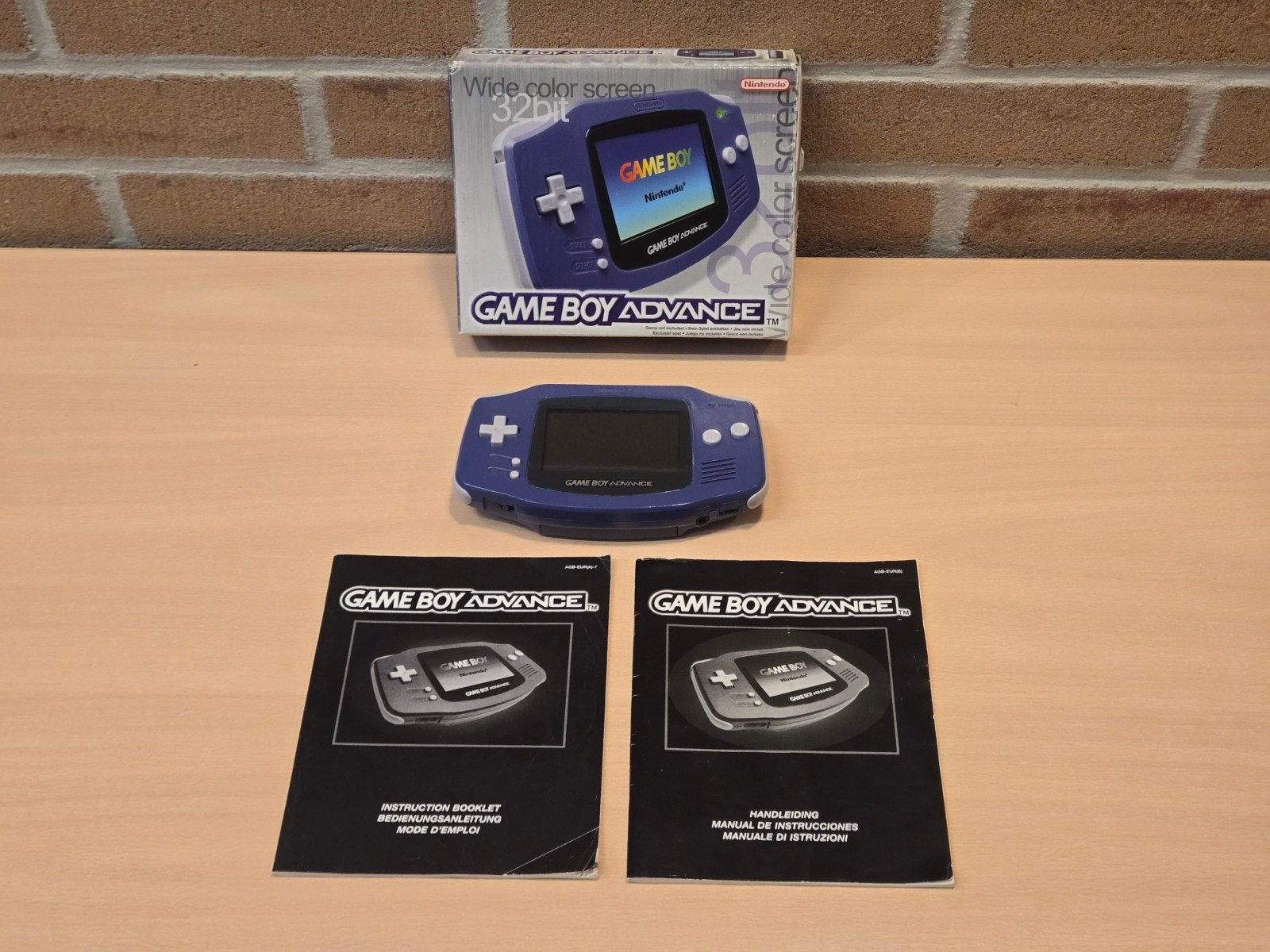 Nintendo Gameboy Advance - Grape/Purple/Paars, Spelcomputers en Games, Spelcomputers | Nintendo Game Boy, Nintendo, Support.nintendo.nl