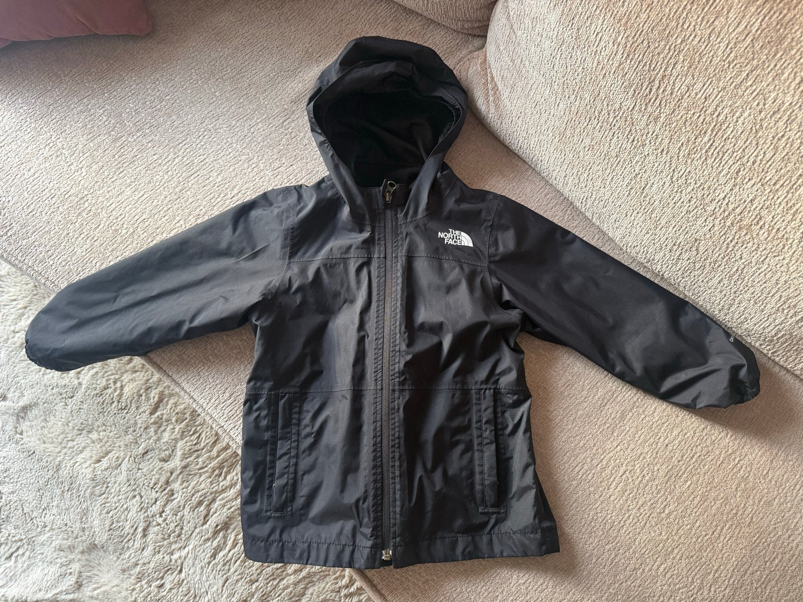 The North Face 3-in-1 Jas Zwart - Maat 6 jaar, Ophalen of Verzenden, Zo goed als nieuw, Jongen of Meisje