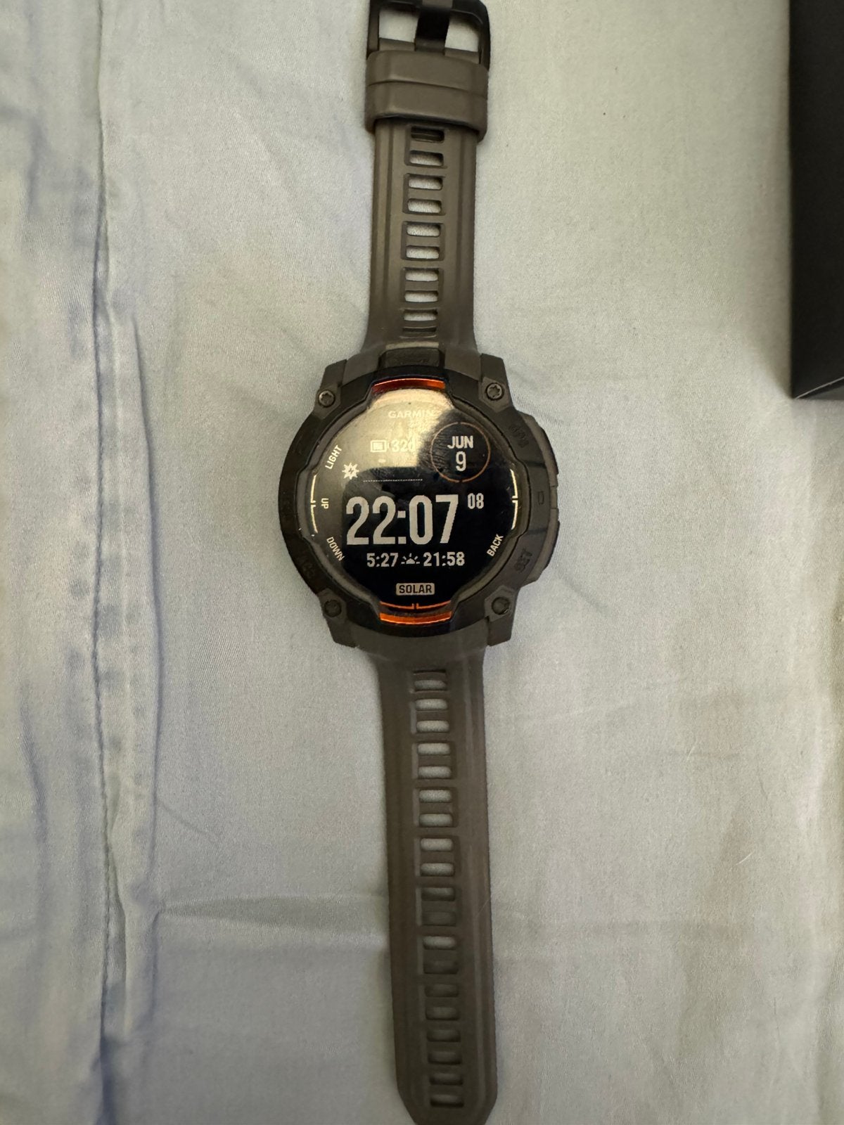 Garmin Instinct  3, Ophalen of Verzenden, Zo goed als nieuw, Grijs, Android