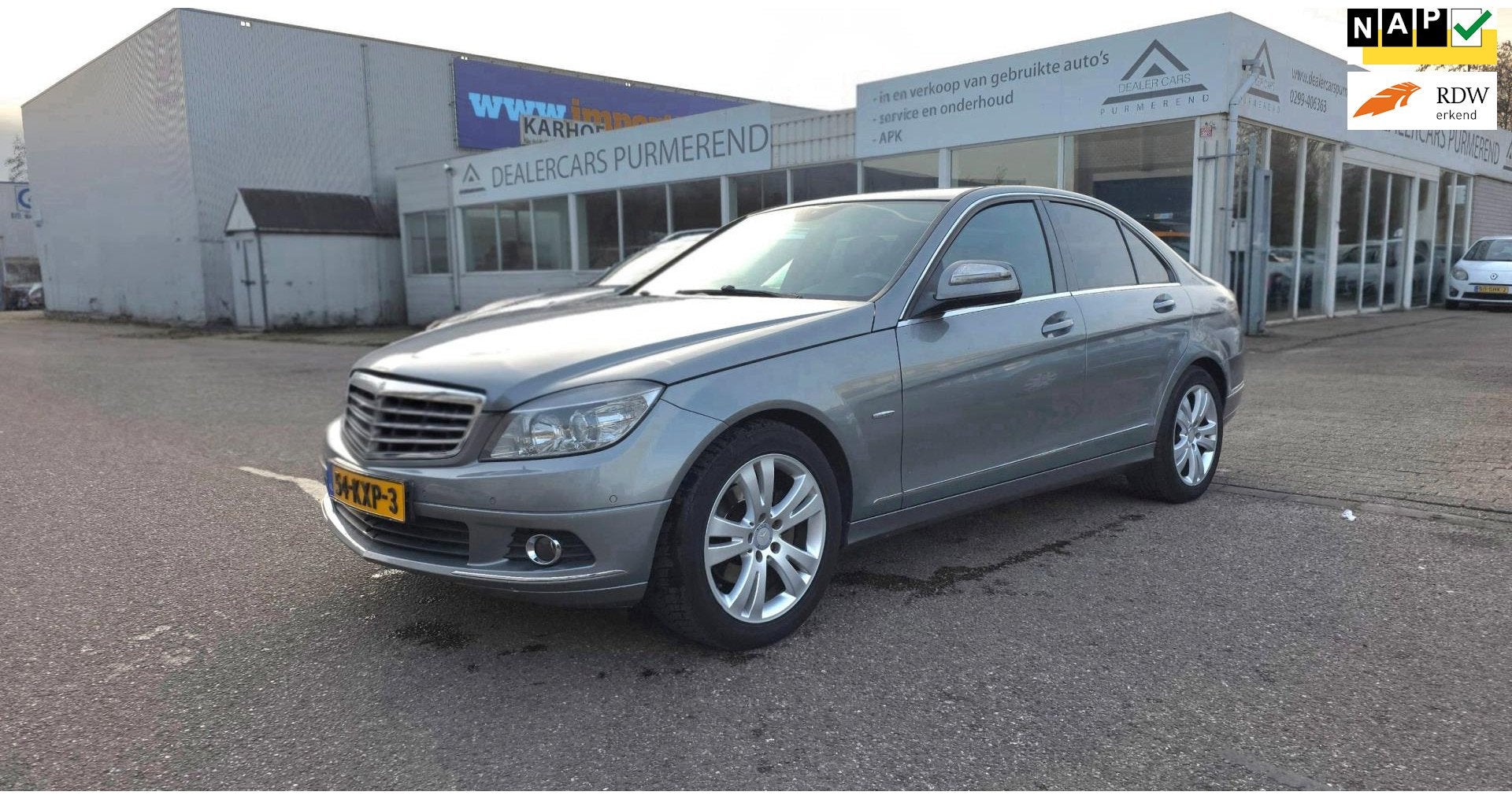 Mercedes-Benz C-klasse 220 CDI BlueEFFICIENCY, Auto's, Mercedes-Benz, Automaat, 4 cilinders, 1505 kg, Bedrijf